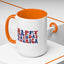 4th of July Mug - Happy Birthday America Retro