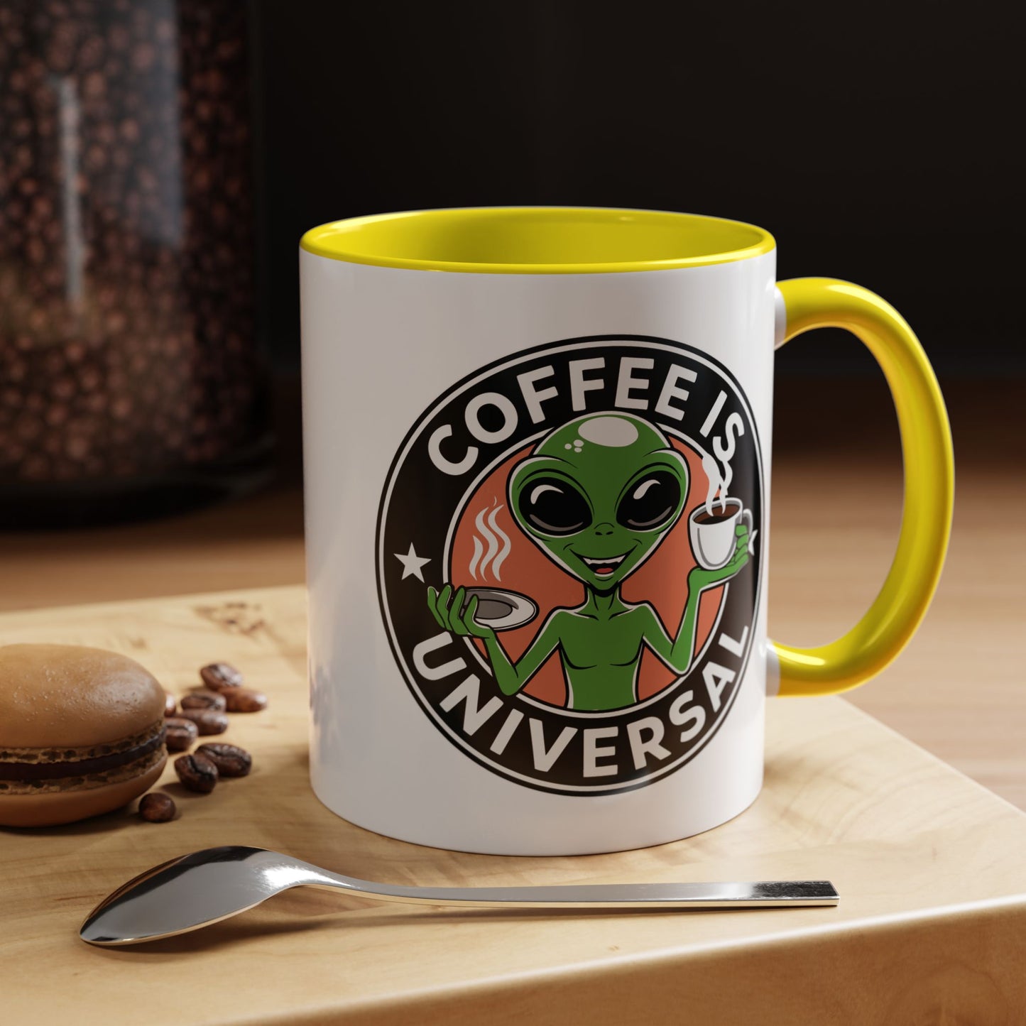 Alien Mug - Coffee Is Universal