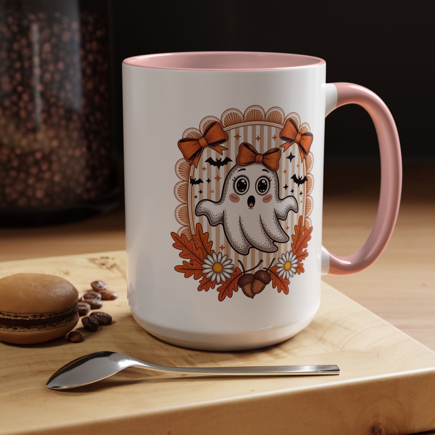 Halloween Mug - Floating Girl Ghost