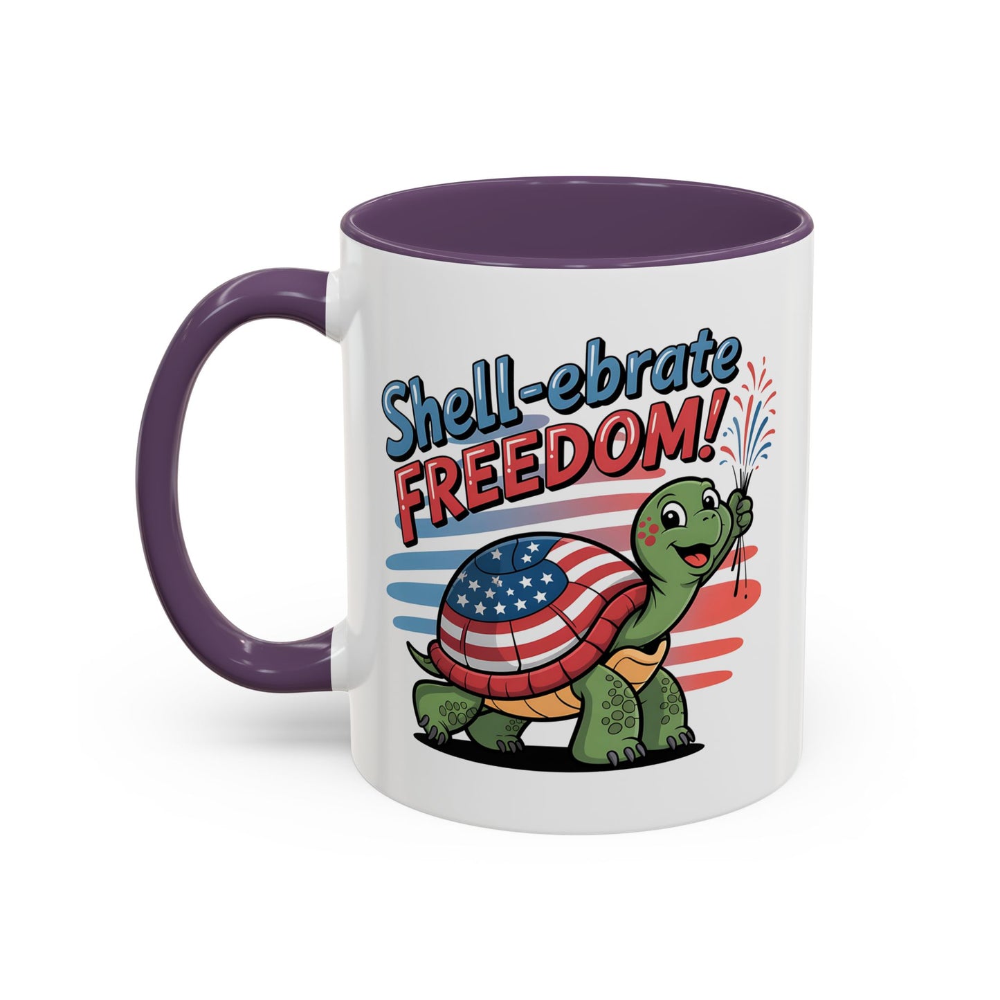 4th of July Mug - Shell-ebrate Freedom