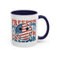 4th of July Mug - Freedom Smiley Face