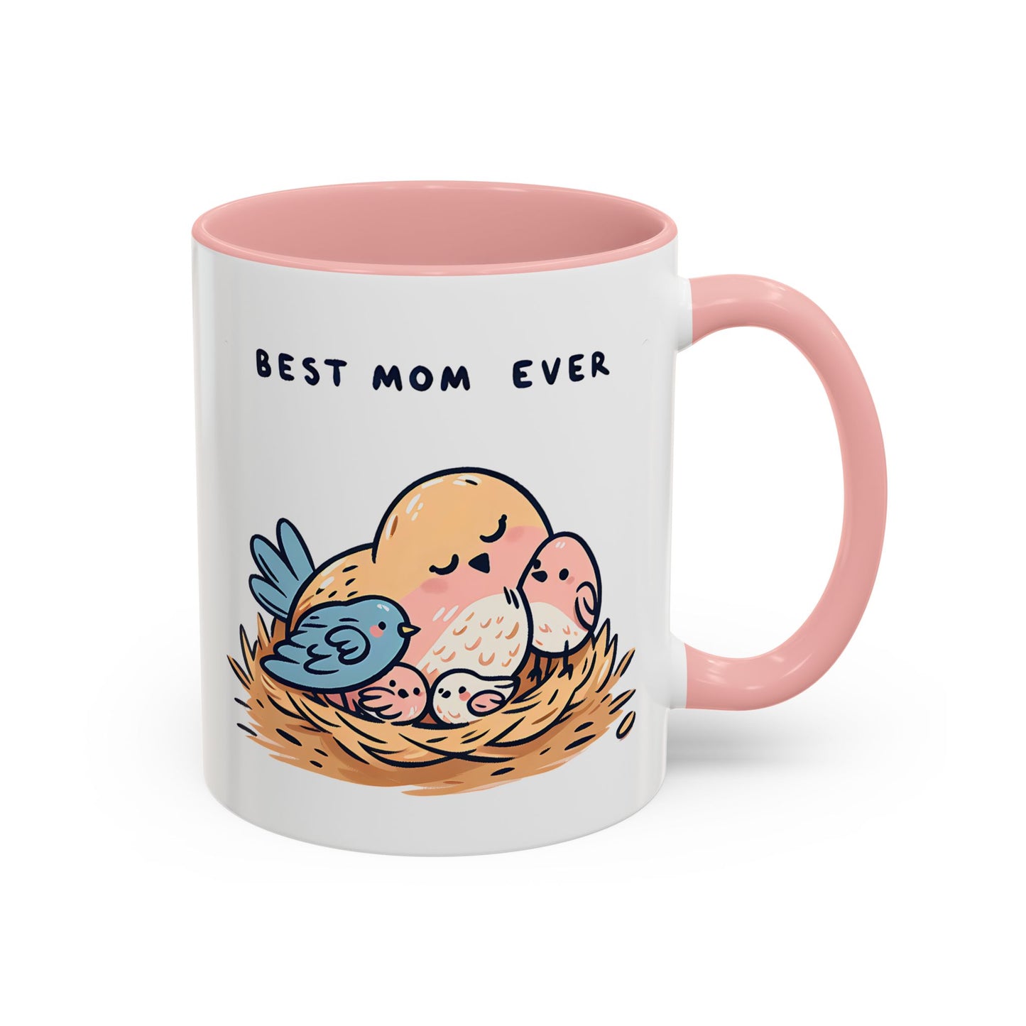 Mother's Day Mug - Best Mom Ever Birds