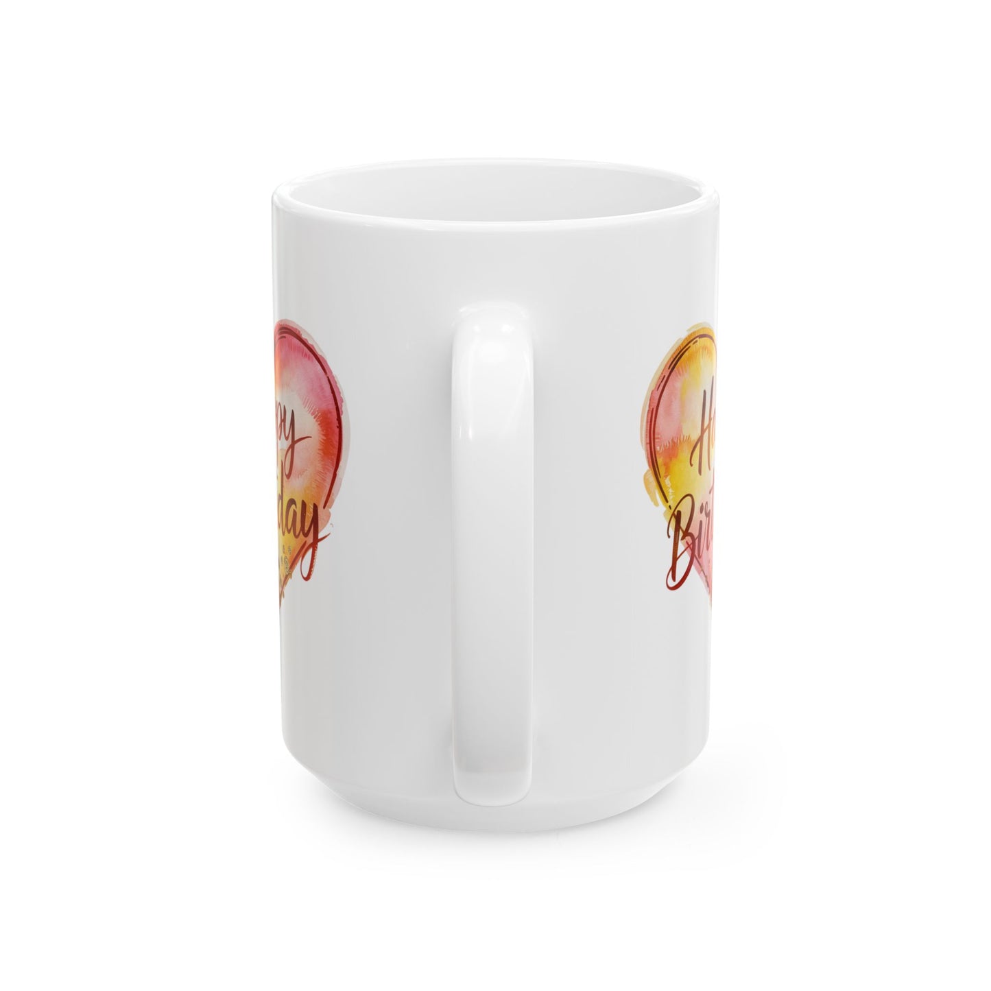 Birthday Mug - Happy Birthday With Heart