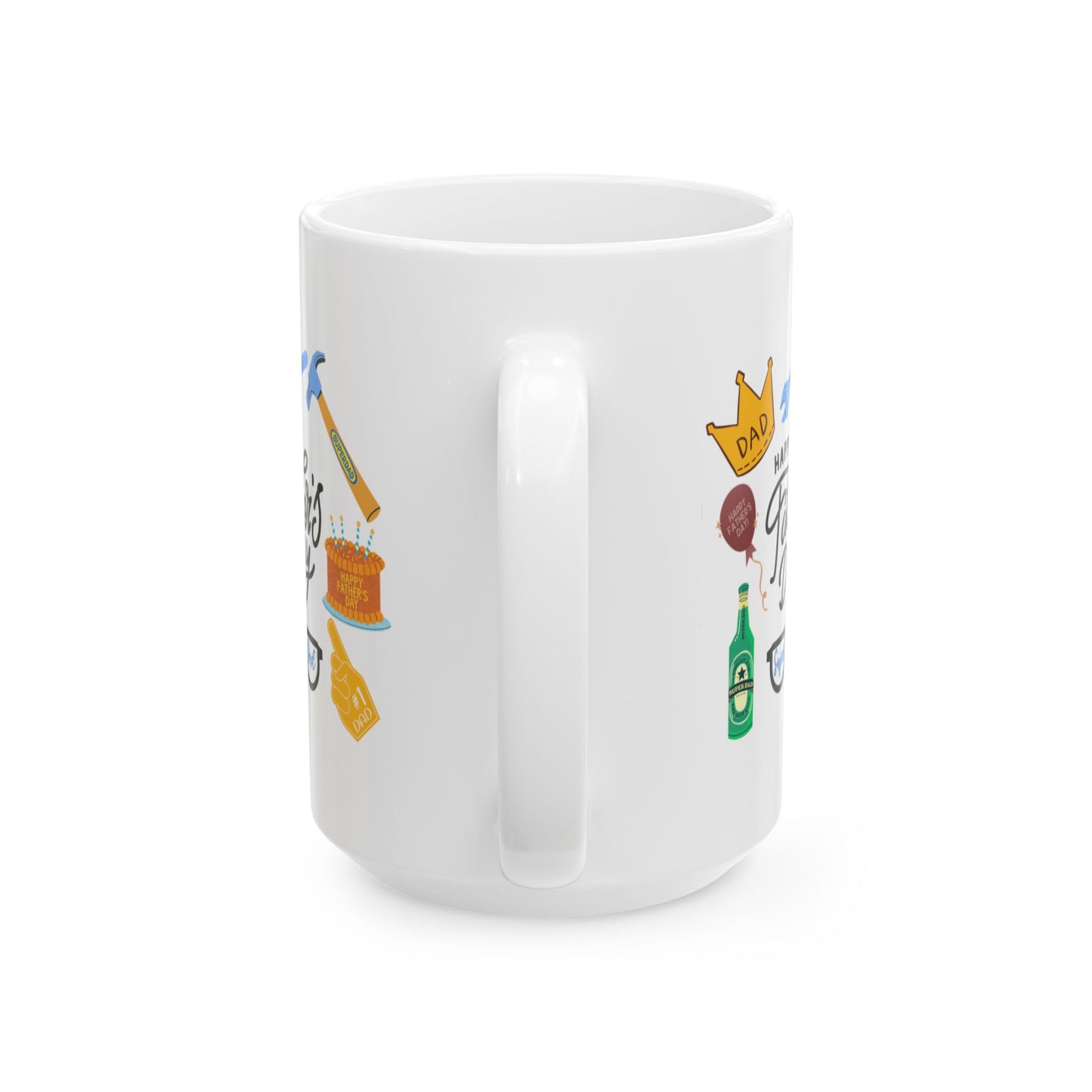 Father's Day Mug -  Happy Father's Day Collage
