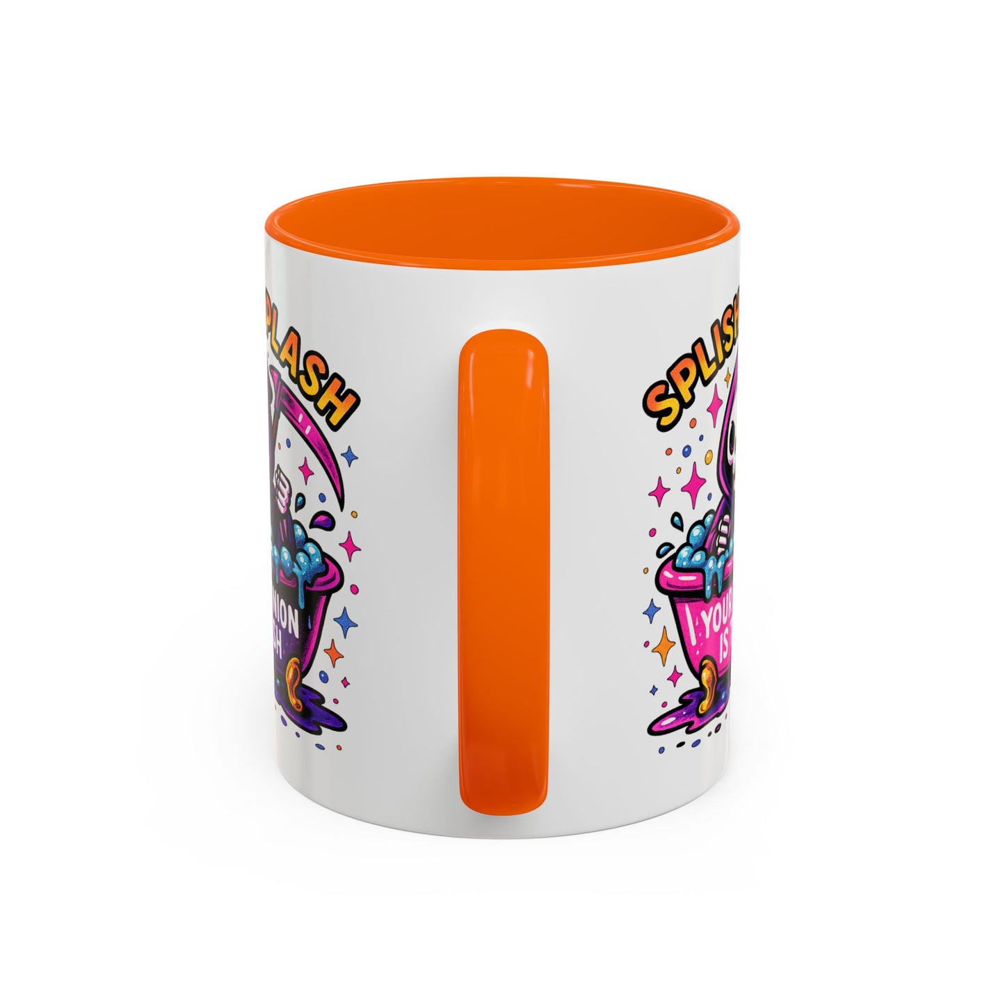 Humor Mug - Splish Splash Your Opinion is Trash