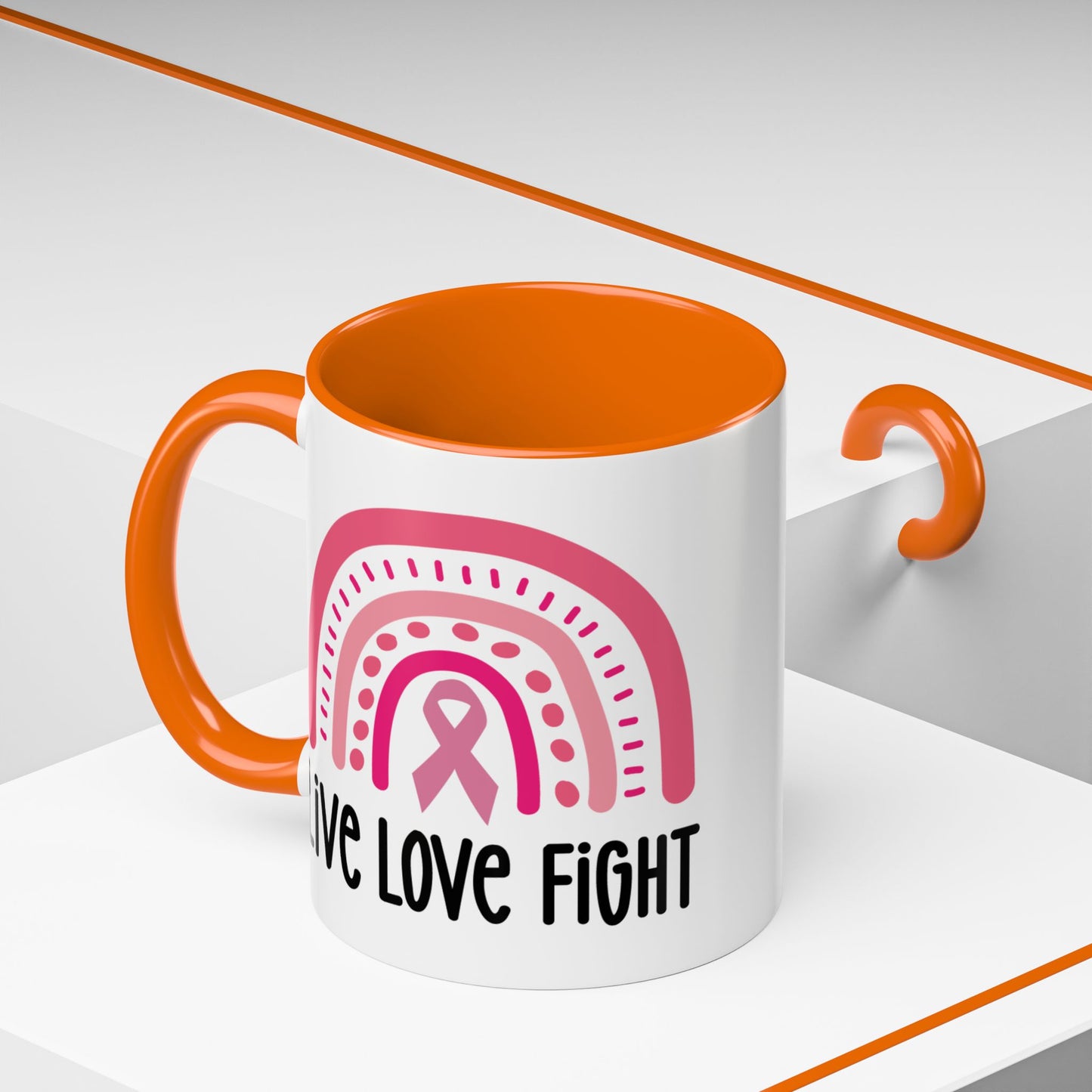 Support Mug - Live Love Fight