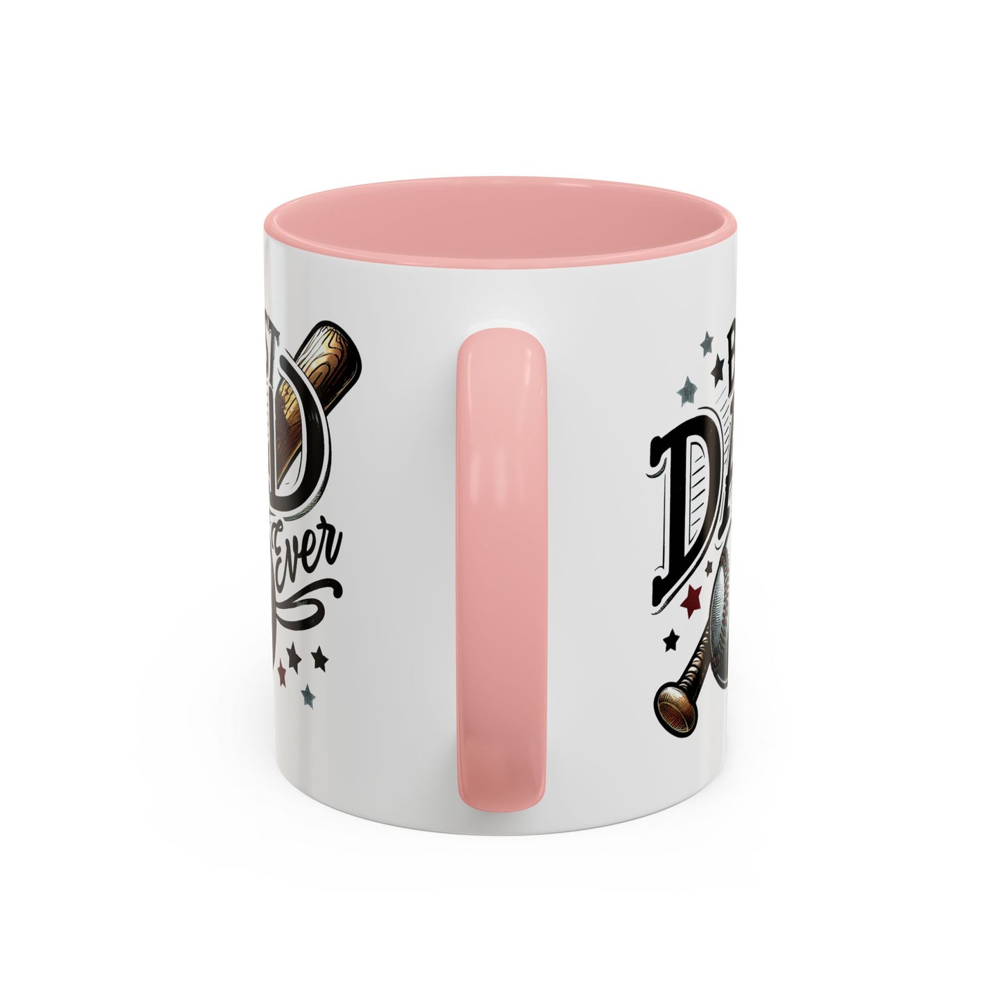 Father's Day Mug - Best Dad Ever Baseball