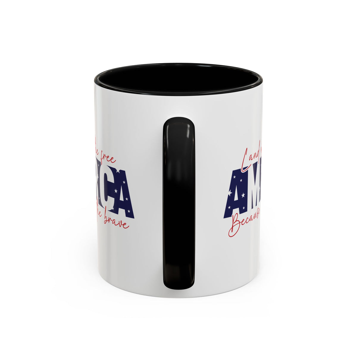 4th of July Mug - American Land of the Free Stars