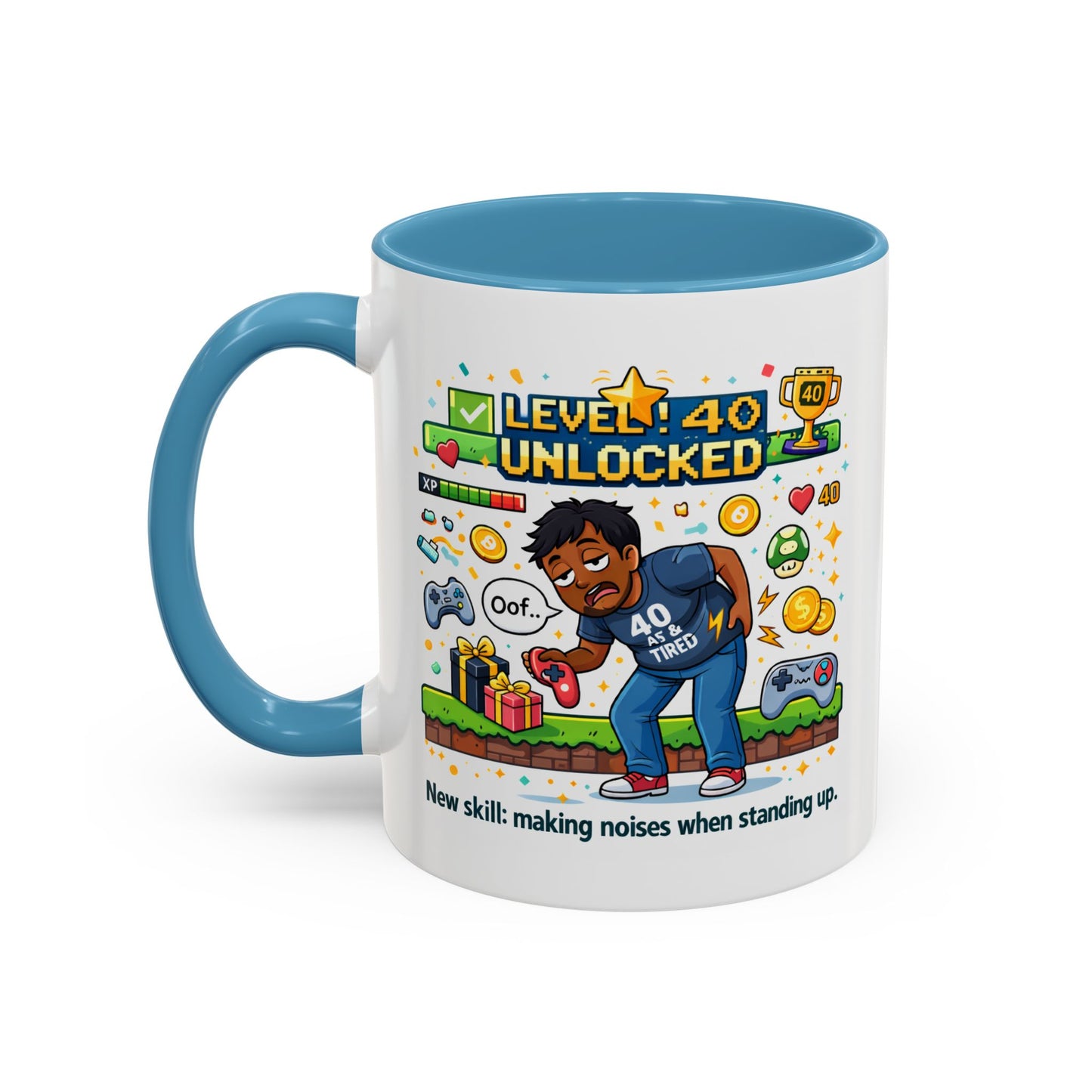 Birthday Mug - Level 40 Unlocked