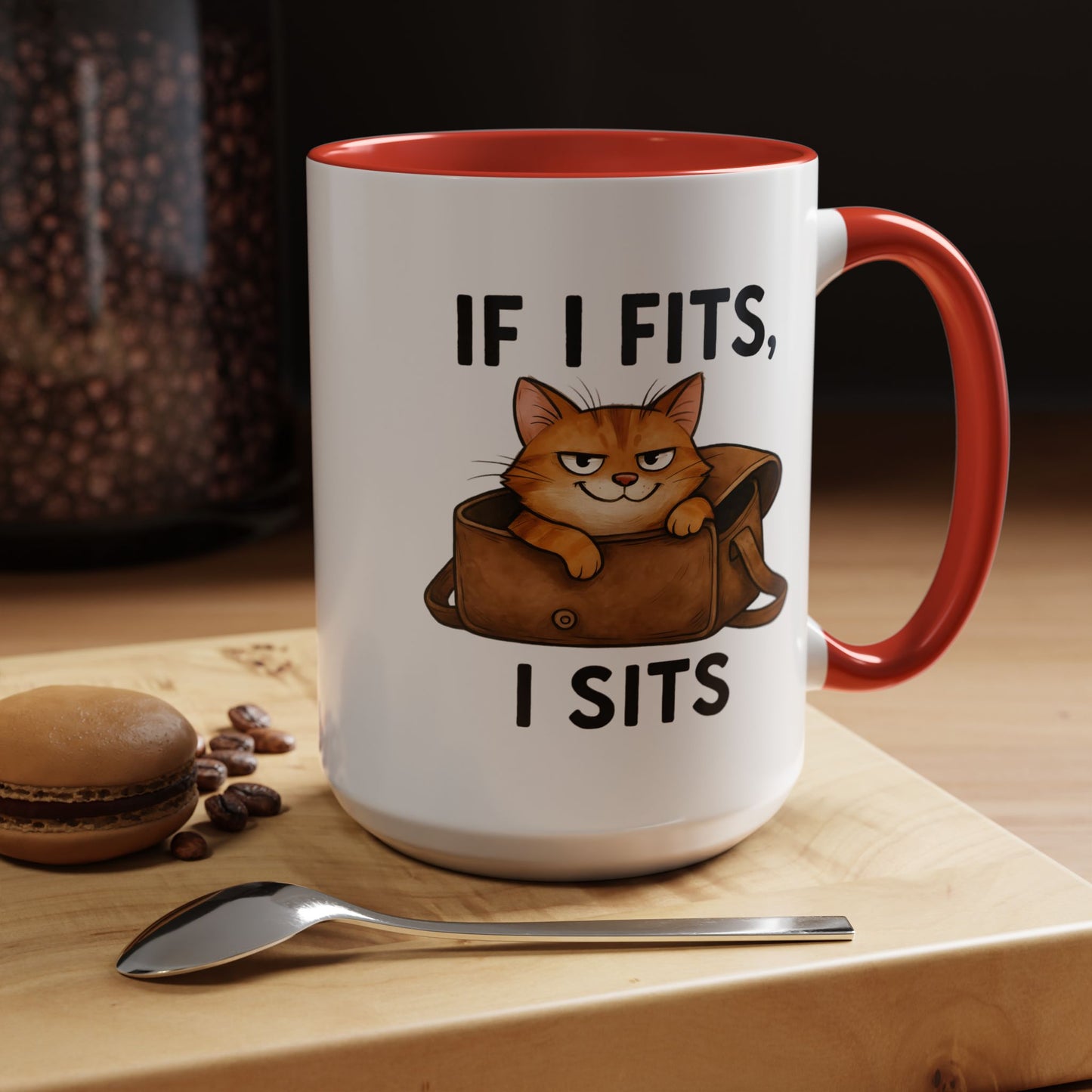 Animal Mug - If I Fits I Sits