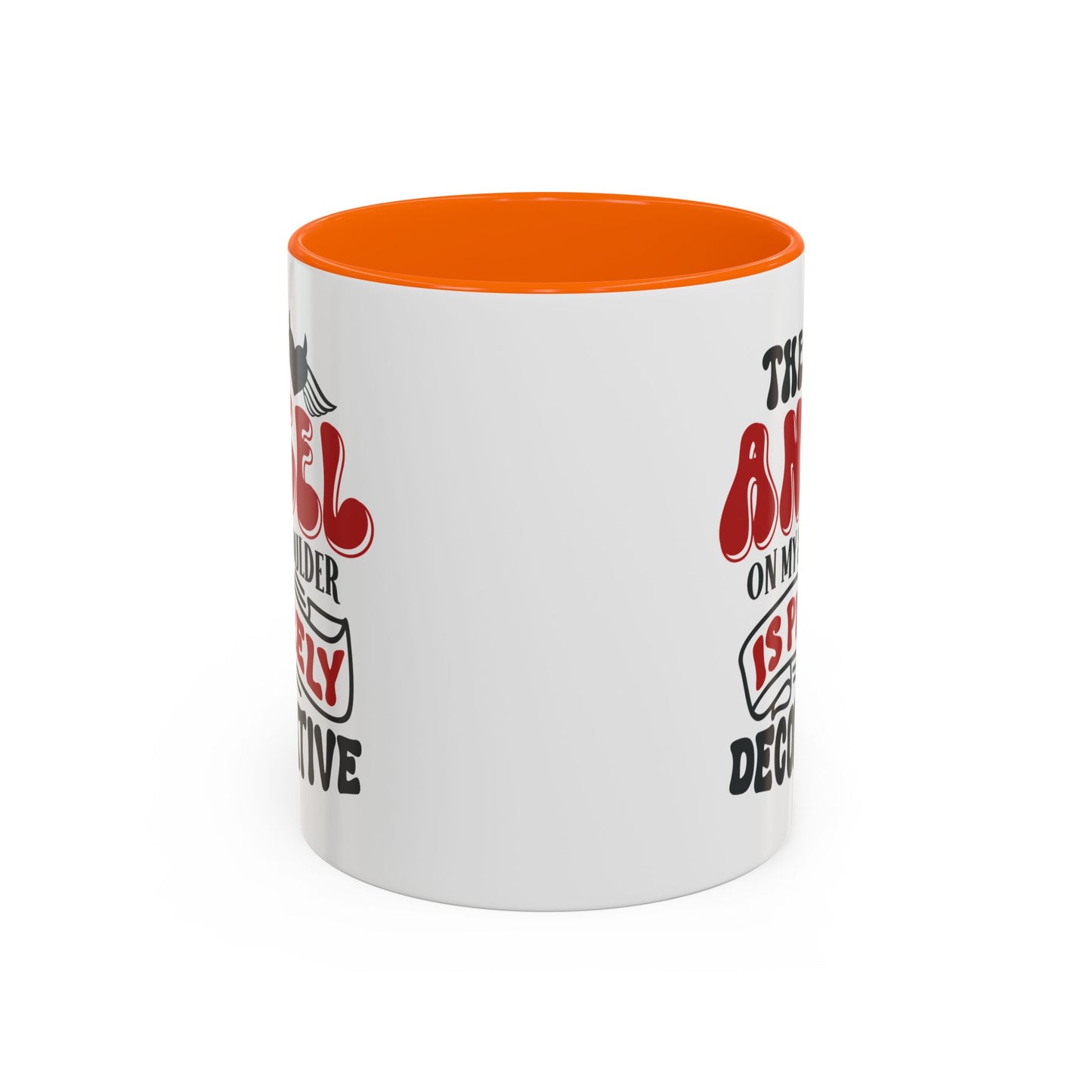 Humor Mug - The Angel on my Shoulder