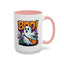 Halloween Mug - Boo! Flying Ghost With Broom