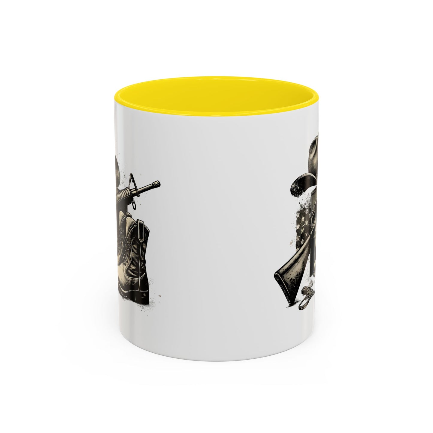 4th of July Mug - Soldier Hat Boots Gun