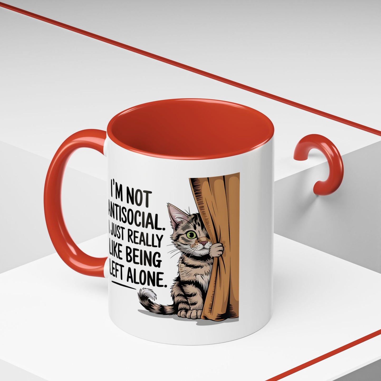 Animal Mug - I'm Not Antisocial