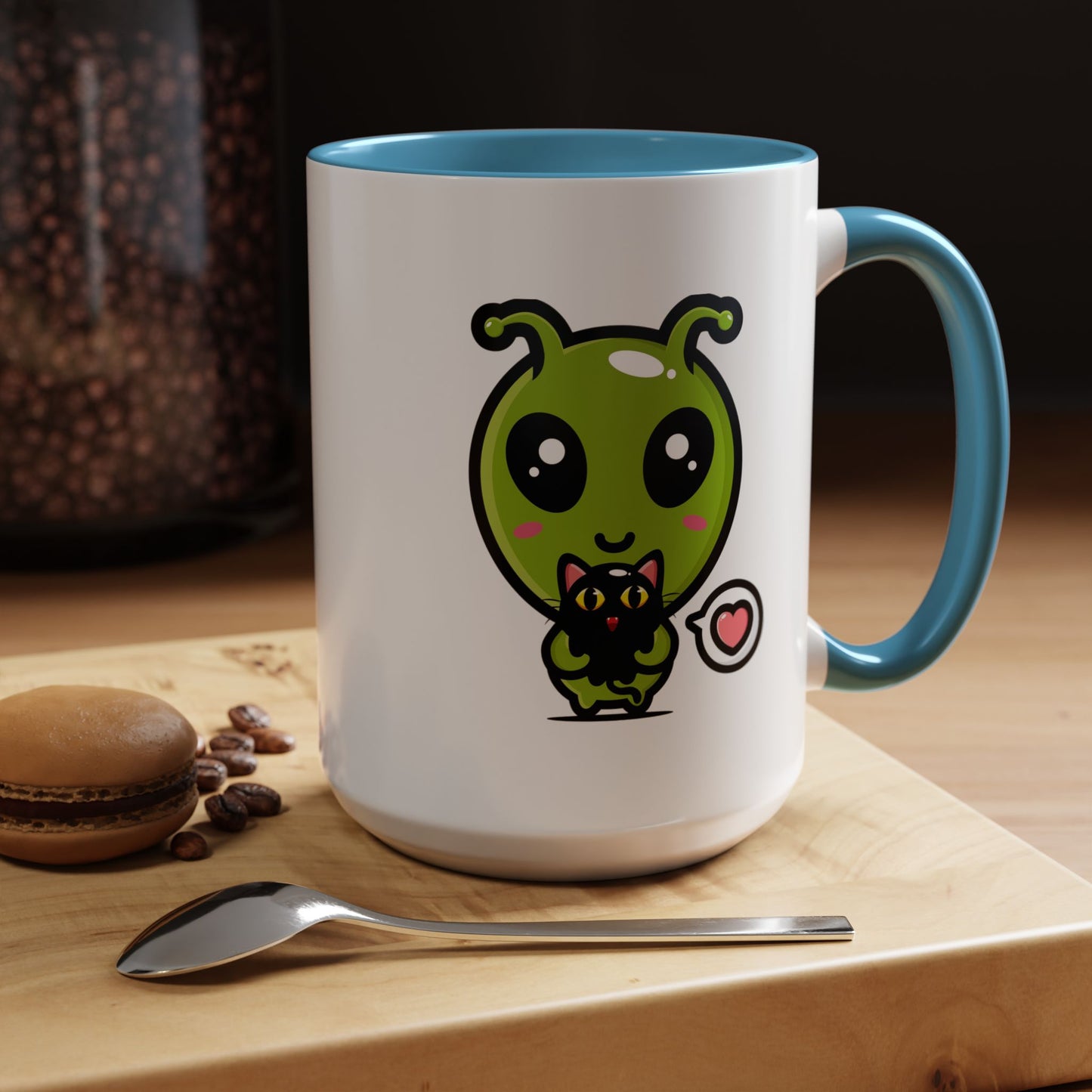 Alien Mug - Alien Hug Cat