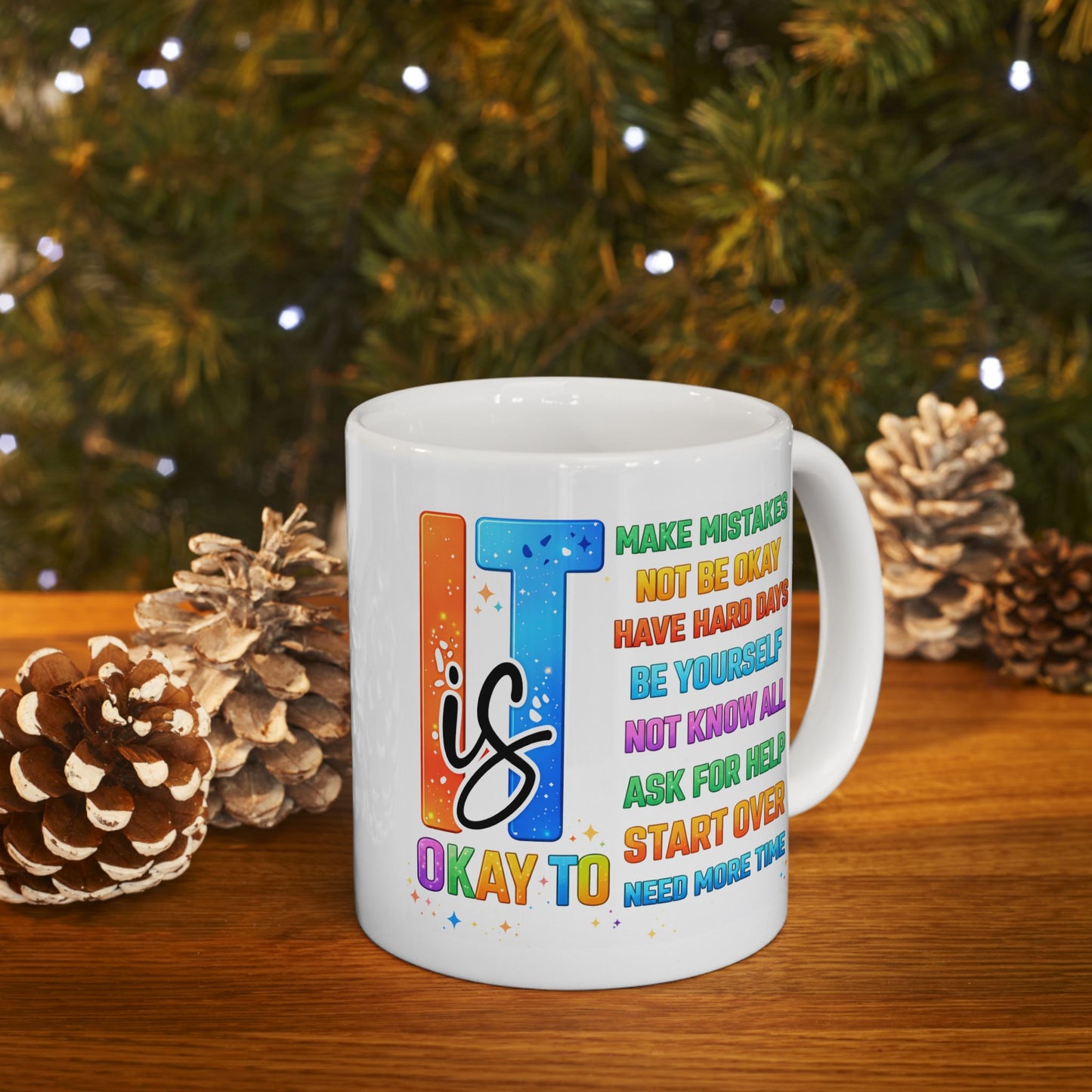 Wellness Mug - It's Ok To Make Mistakes