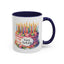 Birthday Mug - Happy Birthday Large Cake With...