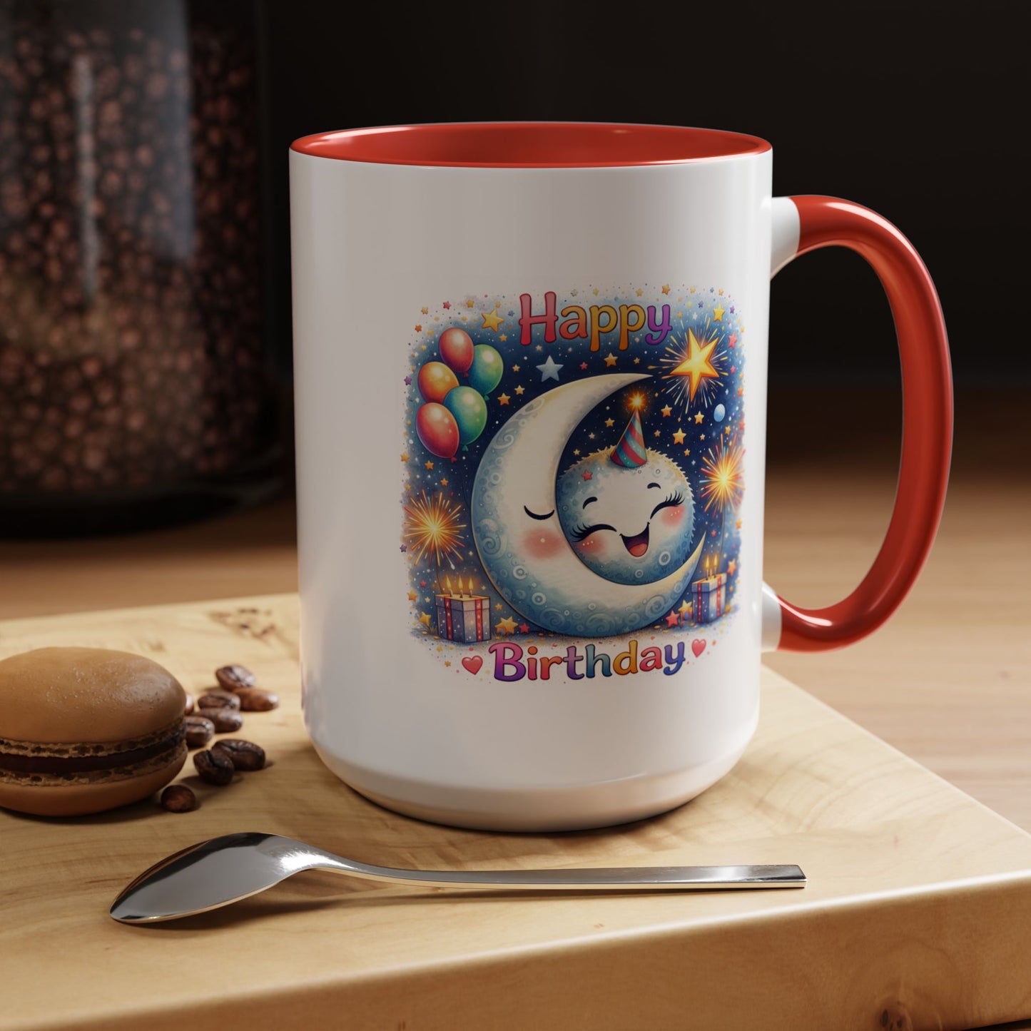 Birthday Mug - Moon and Stars