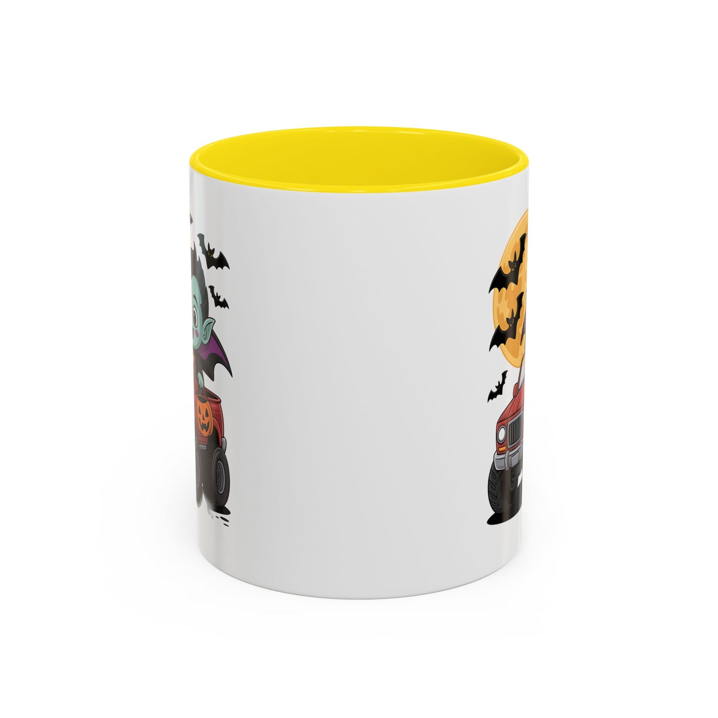 Halloween Mug - Driving Vampire