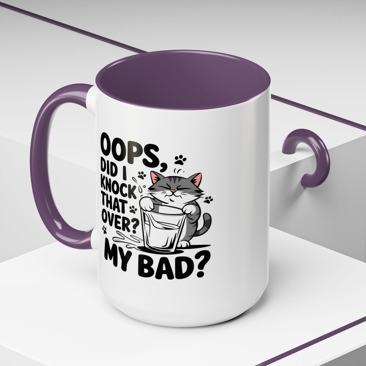 Animal Mug - Oops, Did I Knock That Over