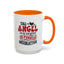 Humor Mug - The Angel on my Shoulder