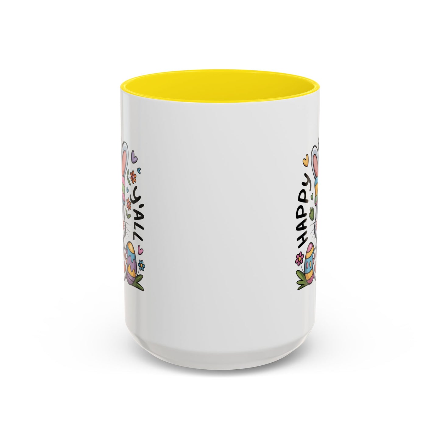 Easter Mug - Happy Easter Y'all Bunny