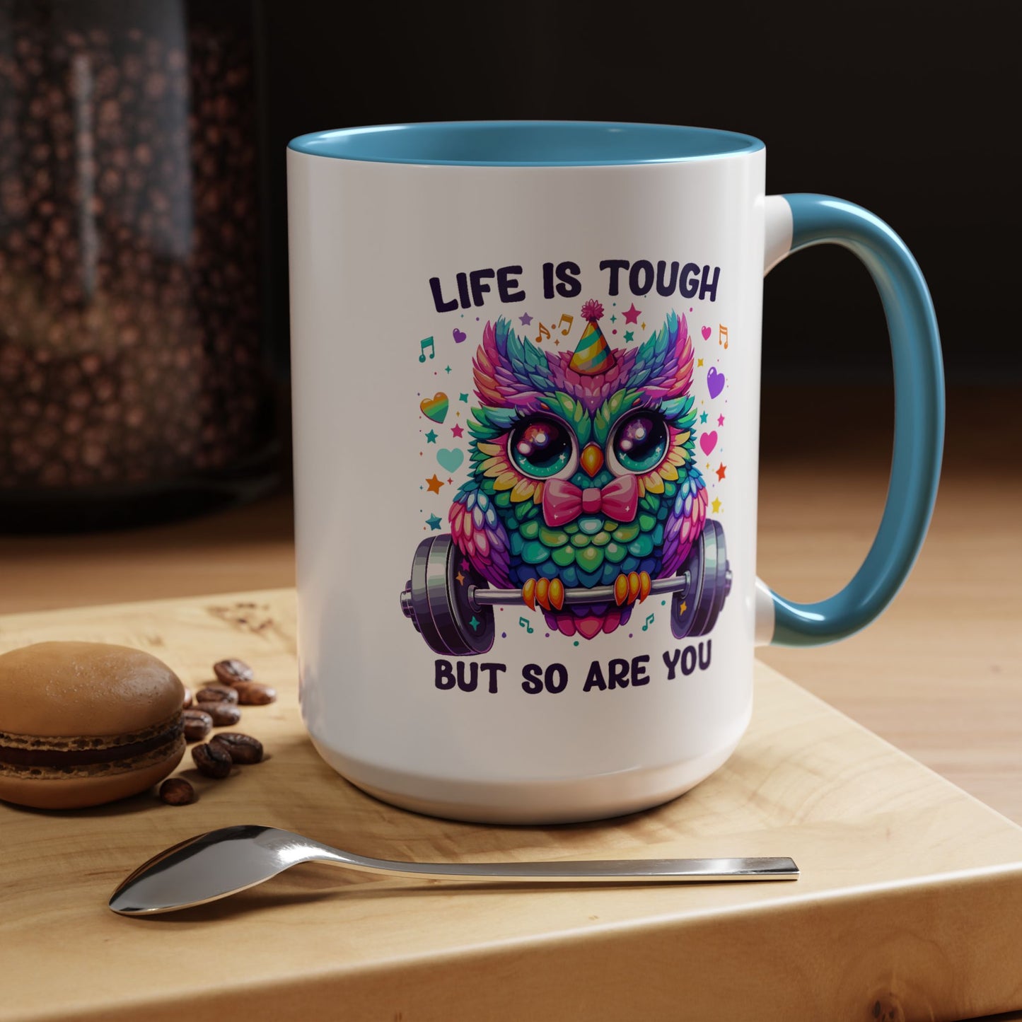 Wellness Mug - Life Is Tough Owl