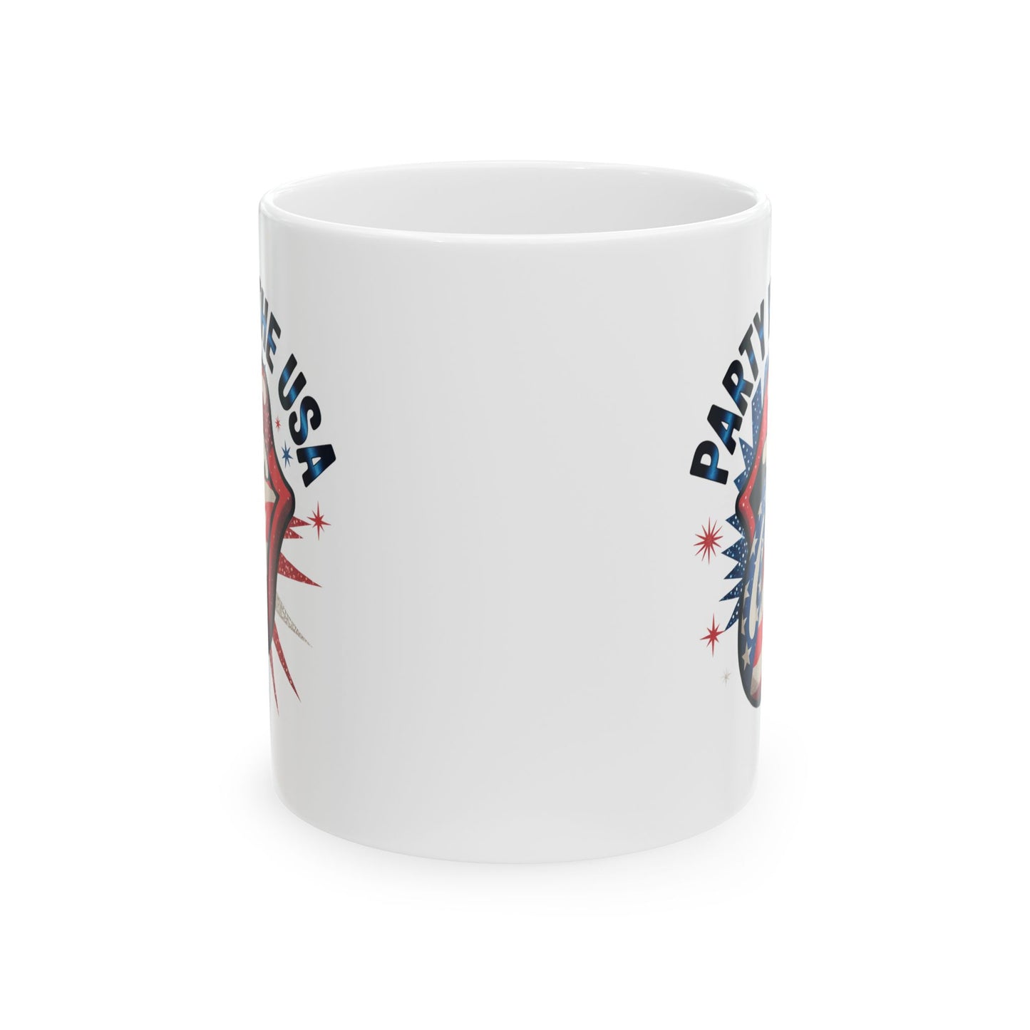 4th of July Mug - Party in the USA Tongue