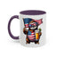 4th of July Mug - Merica Sloth