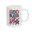Religious Mug - God Bless The USA Sign