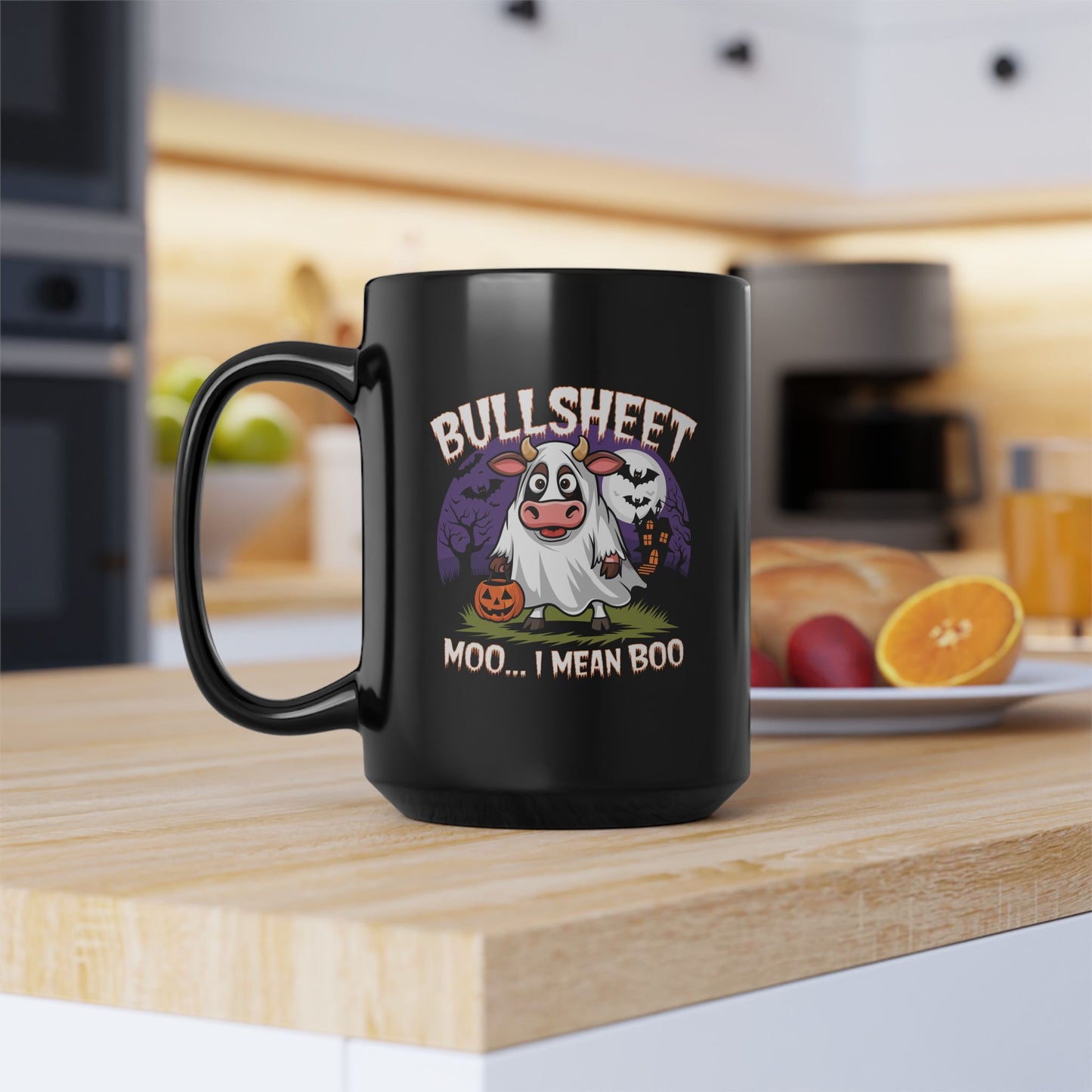 Halloween Mug - Bullsheet Moo...