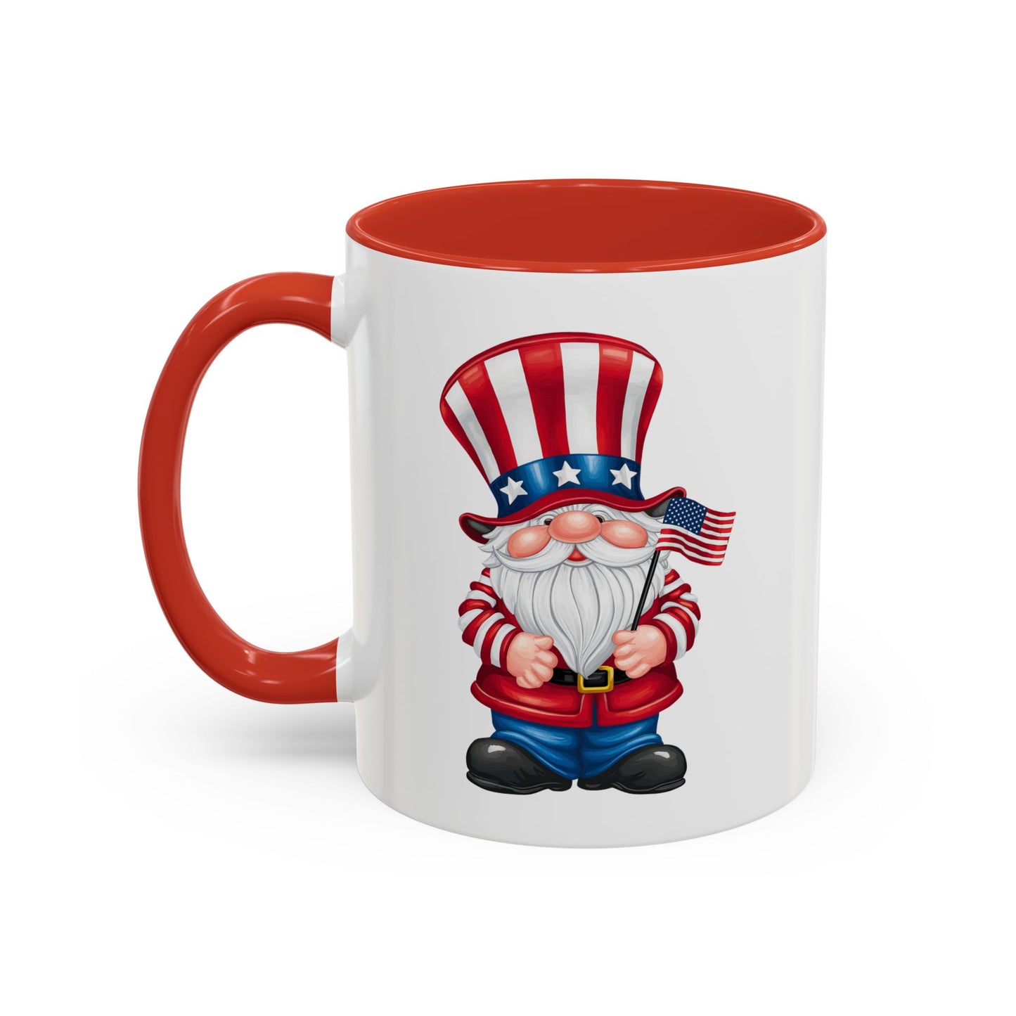 4th of July Mug - American Gnome 11