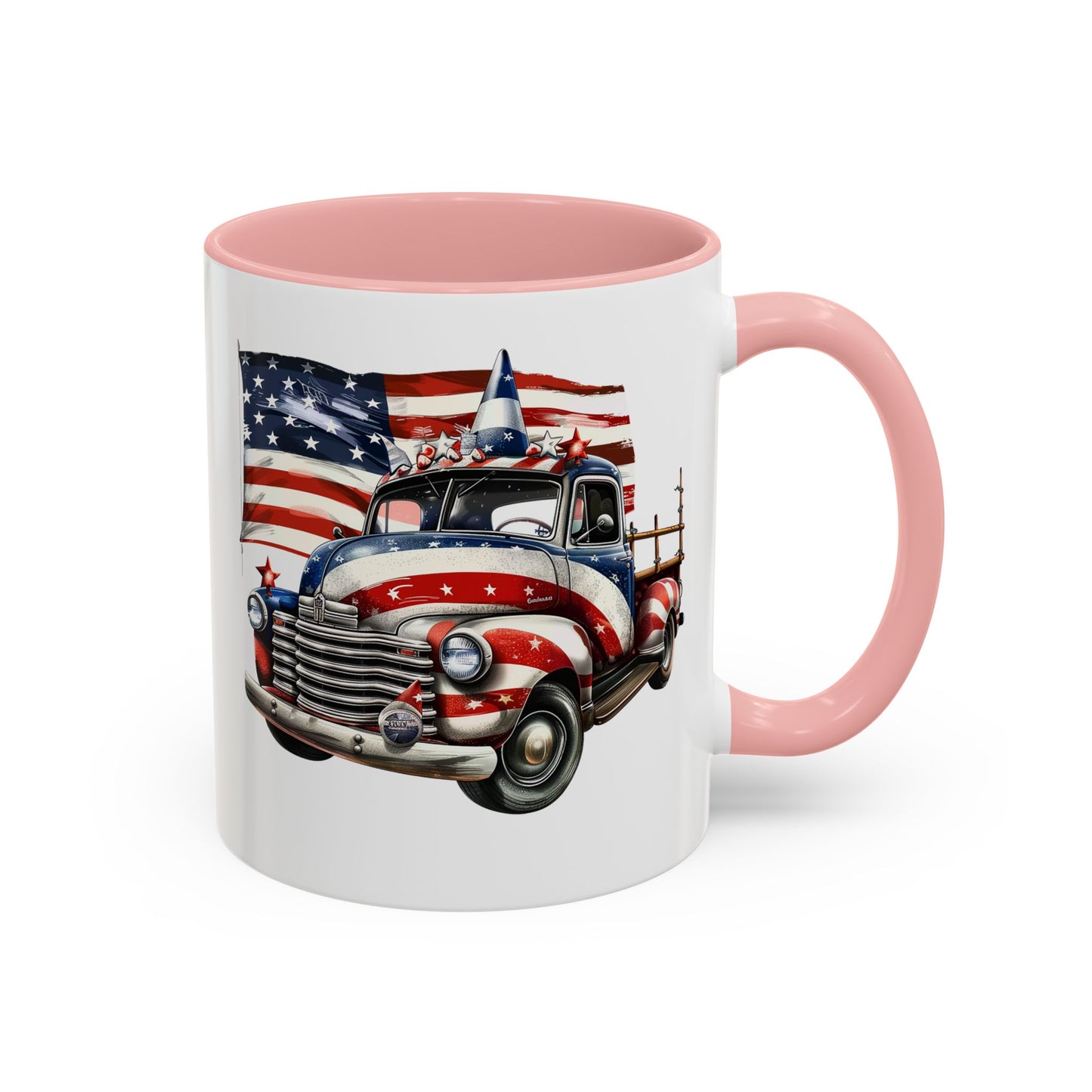 4th of July - Old Truck & Flag 2