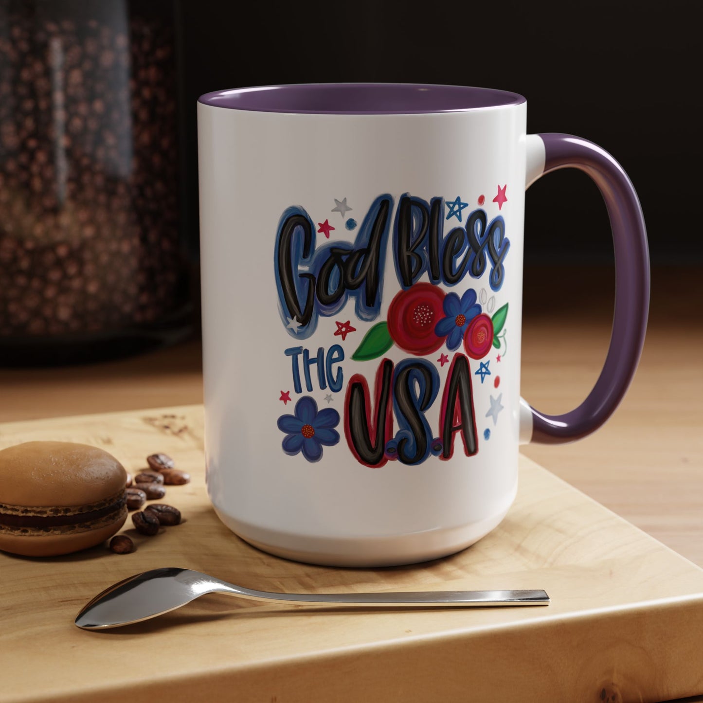 Religious Mug - God Bless Graffiti