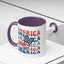 4th of July Mug - America peace Sign