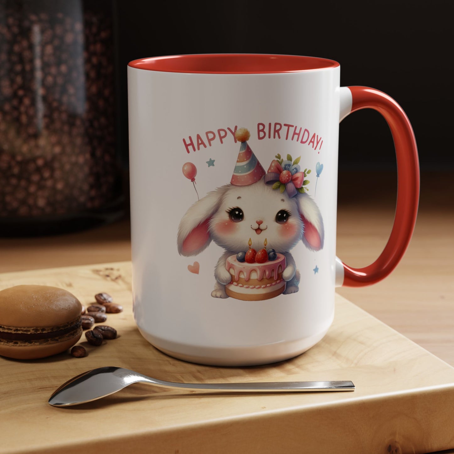 Birthday Mug - Happy Birthday Bunny 2
