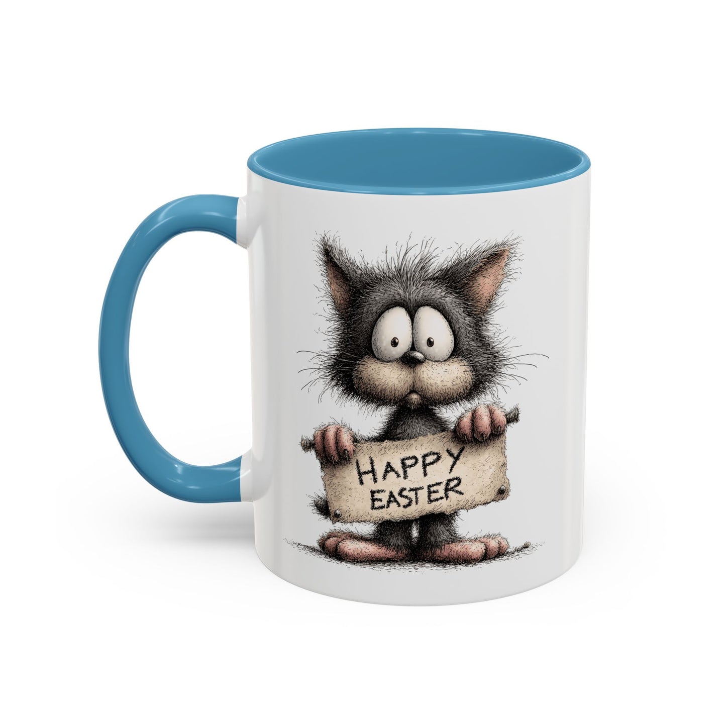Easter Mug - Happy Easter Cat