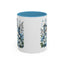 Christmas Mug - Blue Snowman Family