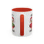 Christmas Mug - Merry Christmas Black Text Owls
