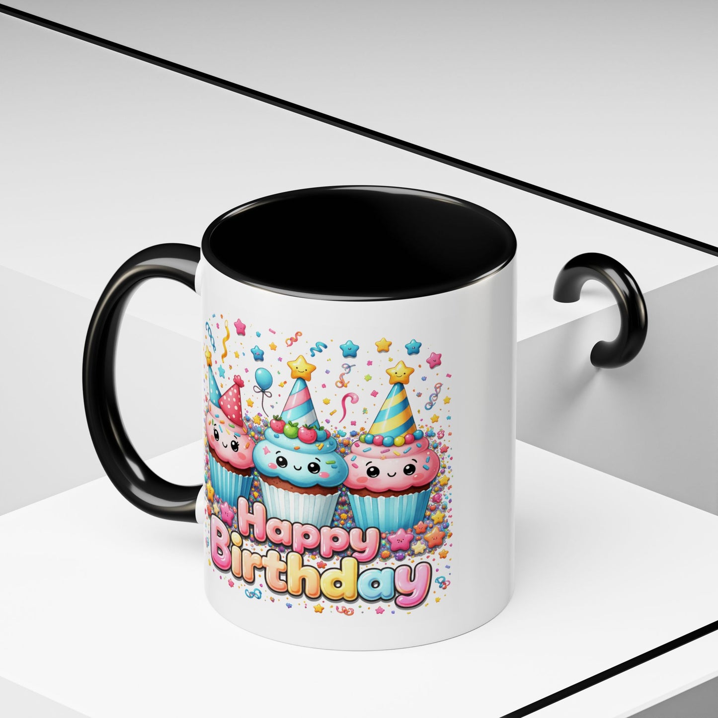 Birthday Mug - Cute Cupcakes