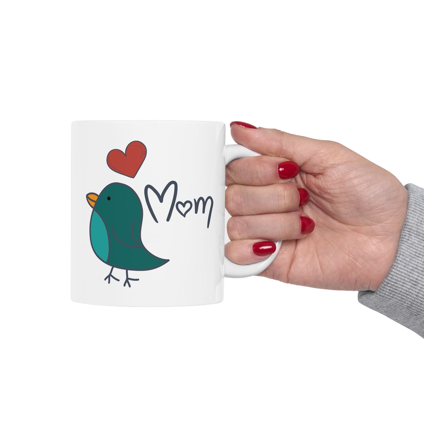 Mother's Day Mug - Mom Love Bird