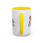Christmas Mug - Merry Christmas Red & Green Text Bow