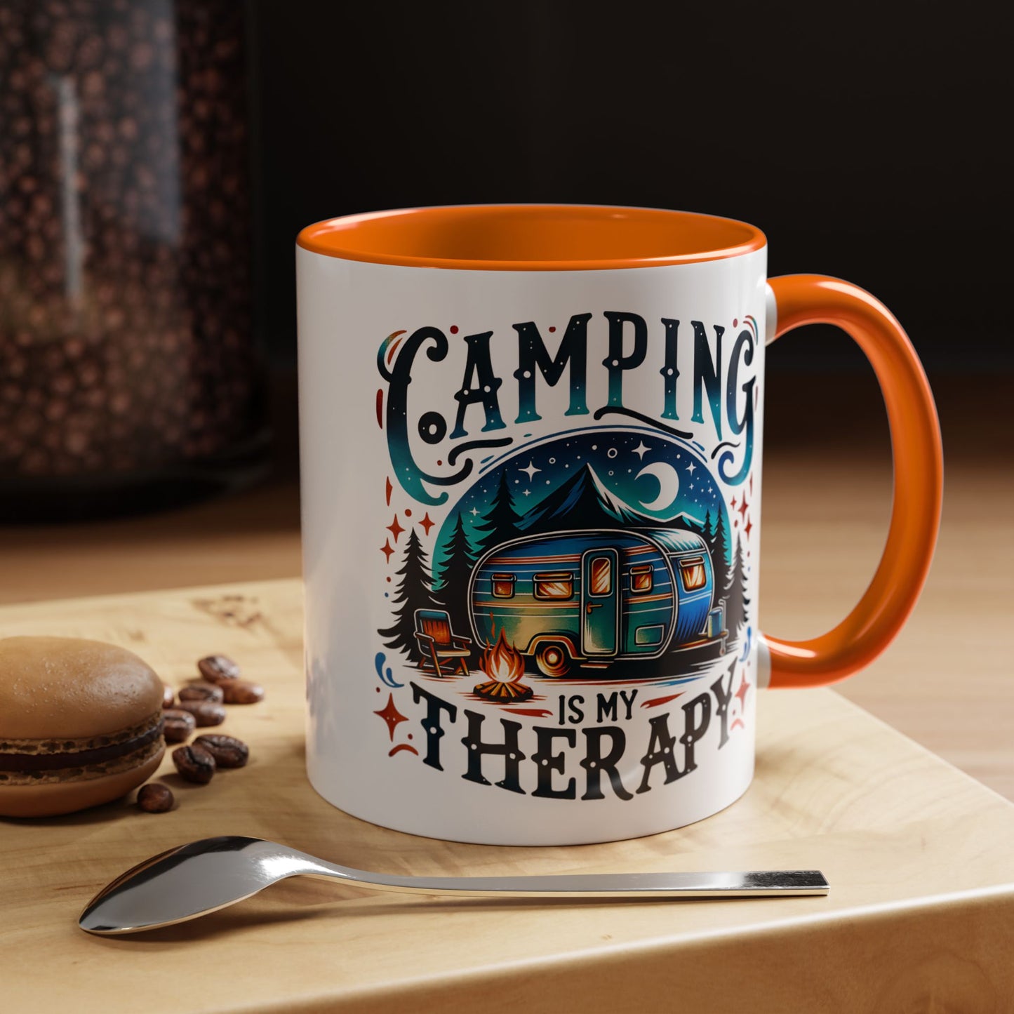 Adventure Mug - Camping Is My Therapy