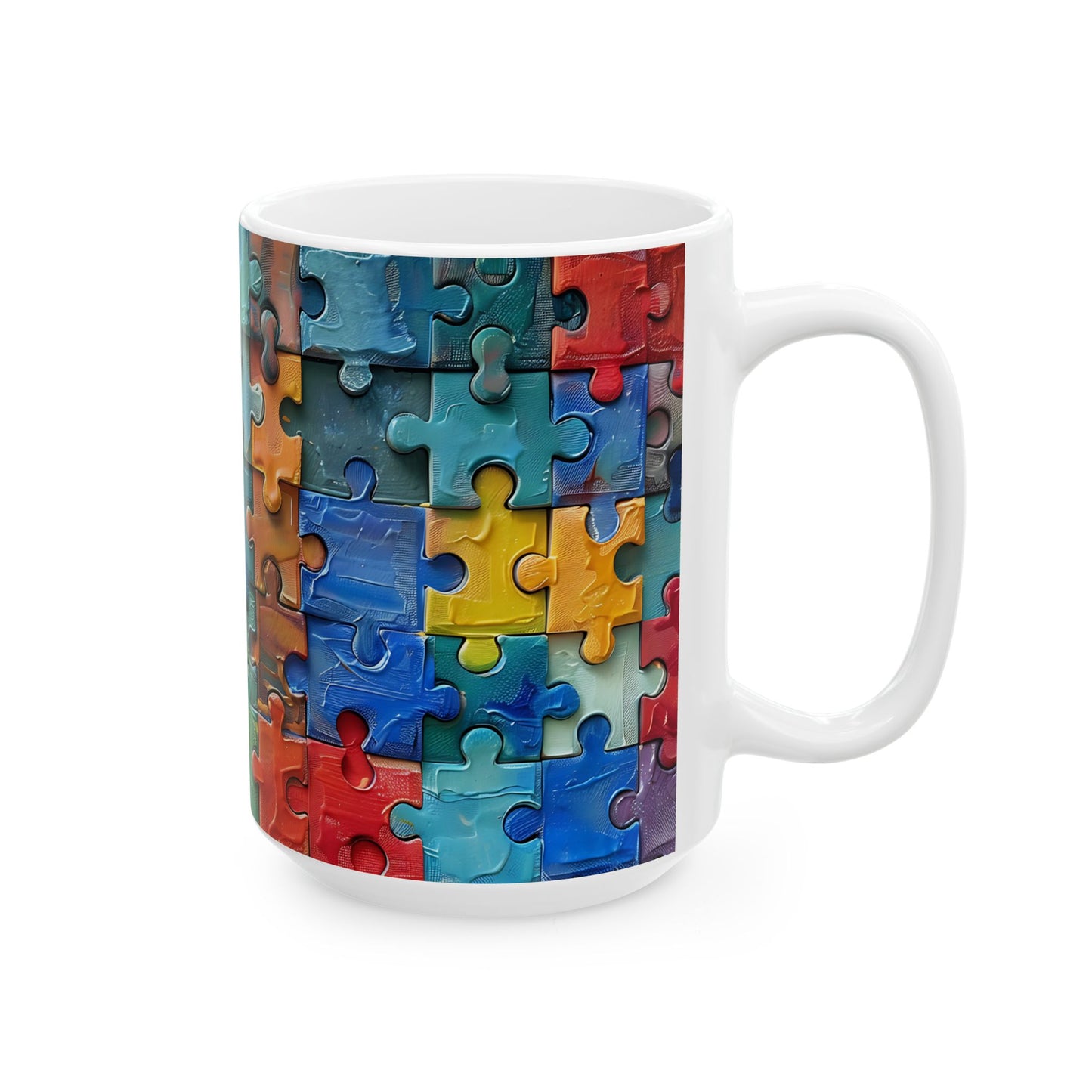 Artistic Mug - Colorful Jigsaw Puzzle