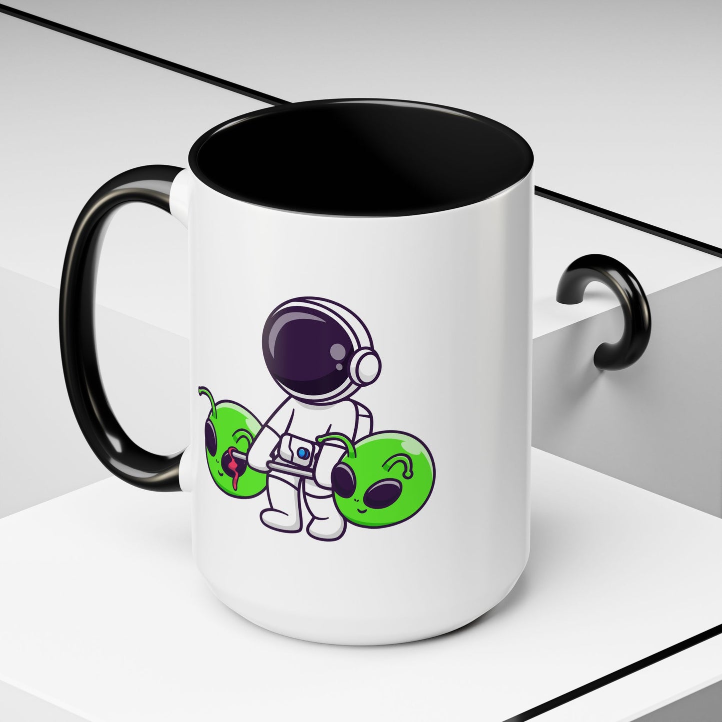 Alien Mug - Astronaut Lifting
