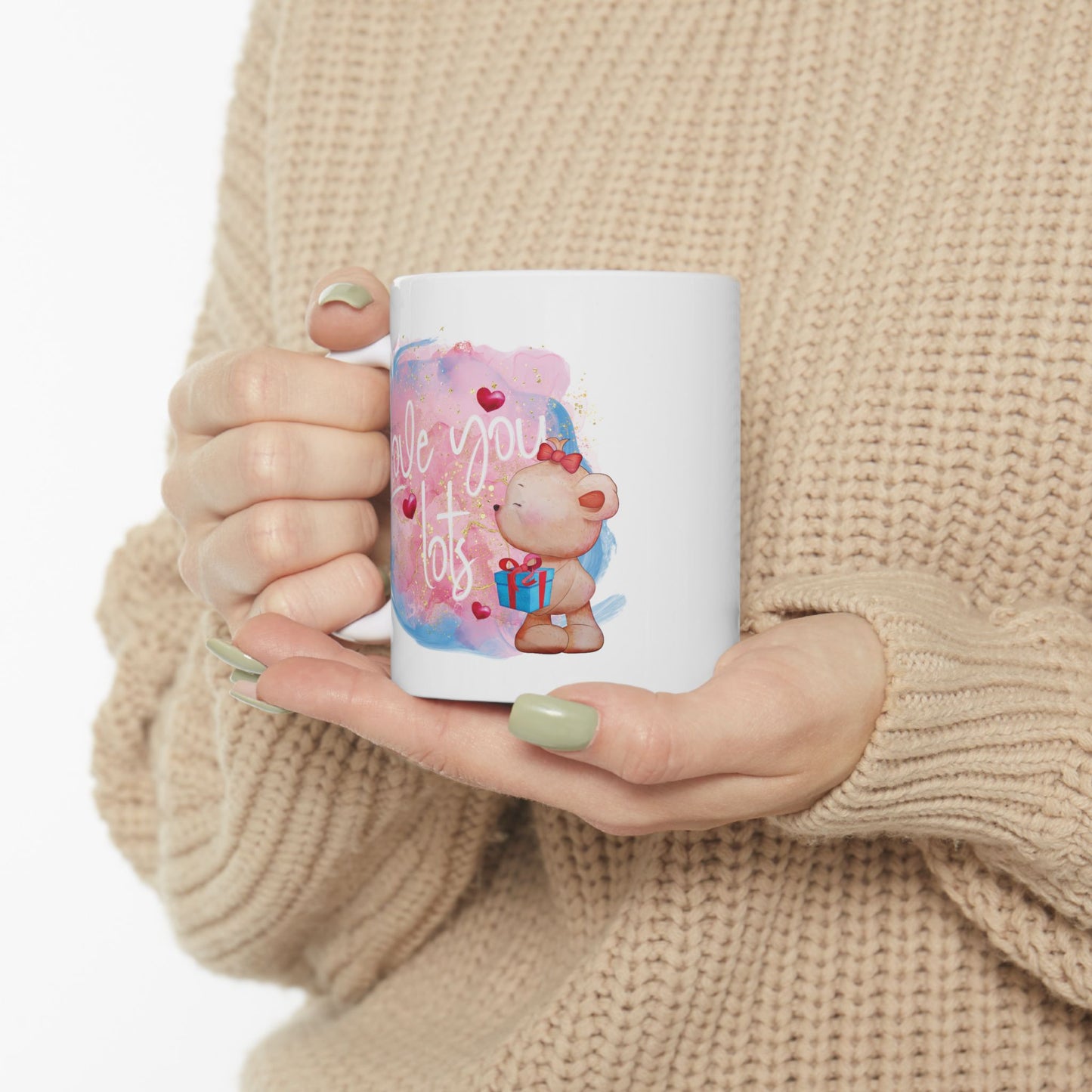 Anniversary Mug - Love You Lots Cute Bear
