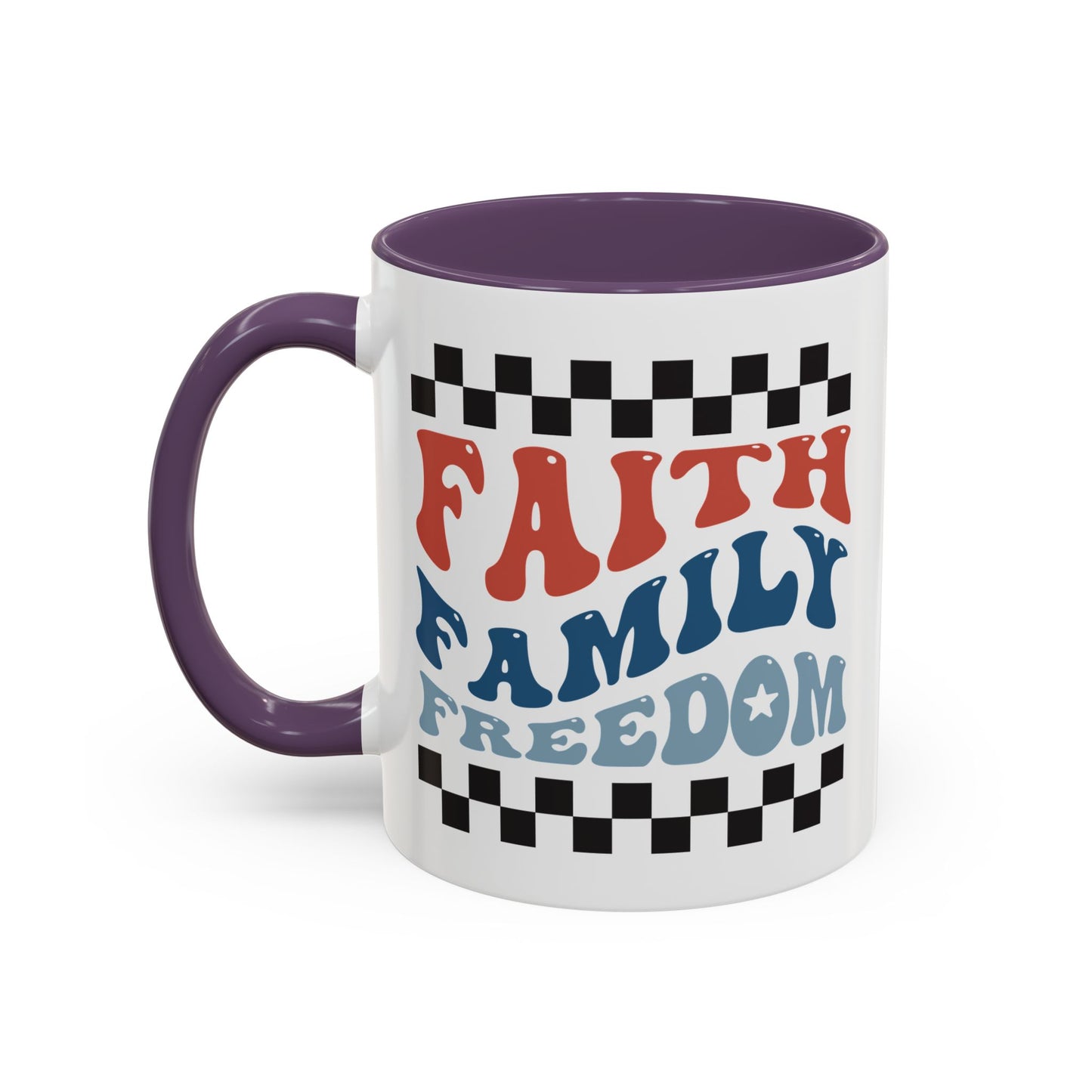 4th of July Mug - Faith Family Freedom