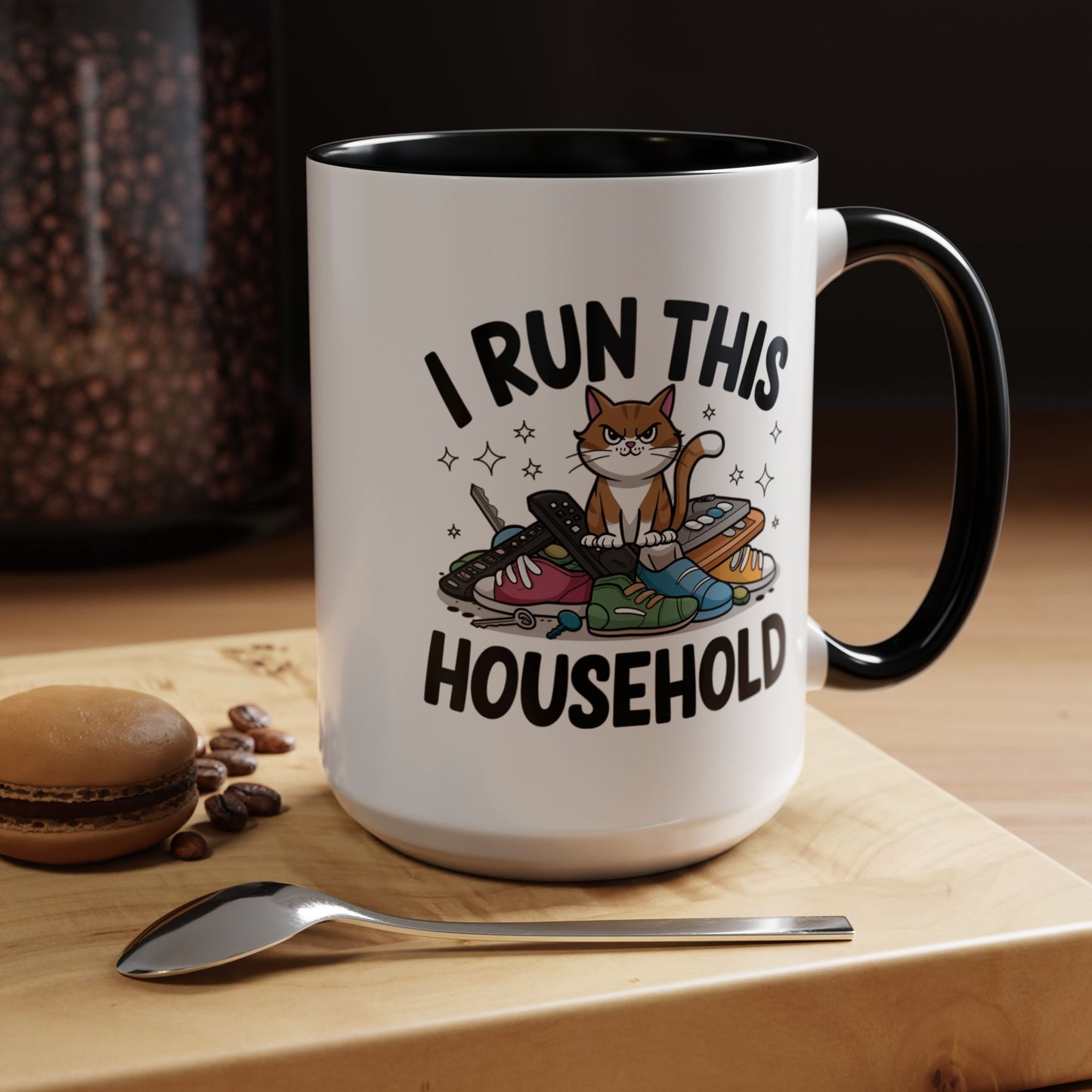 Animal Mug - I Run This Household