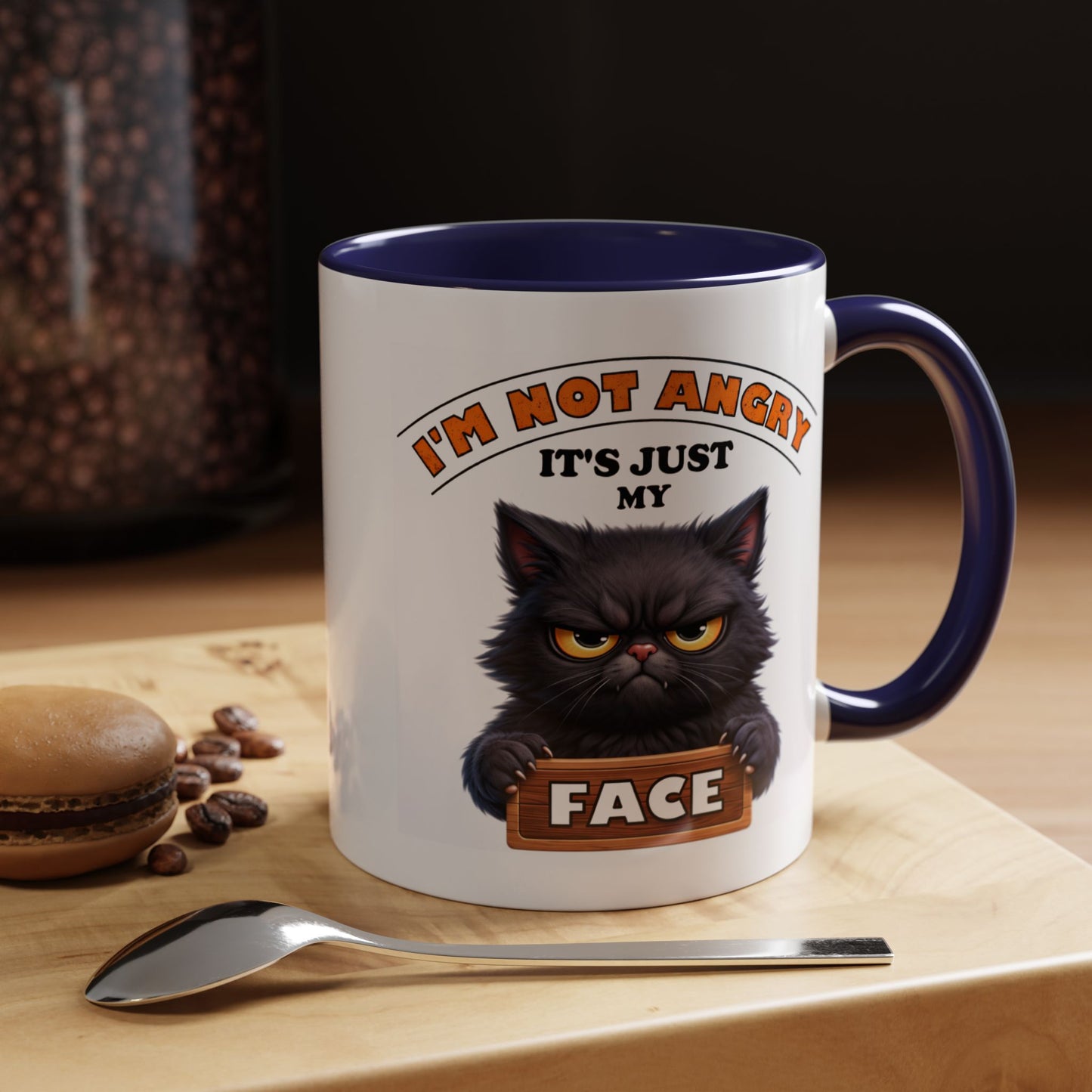 Humor Mug - I'm Not Angry It's Just My Face