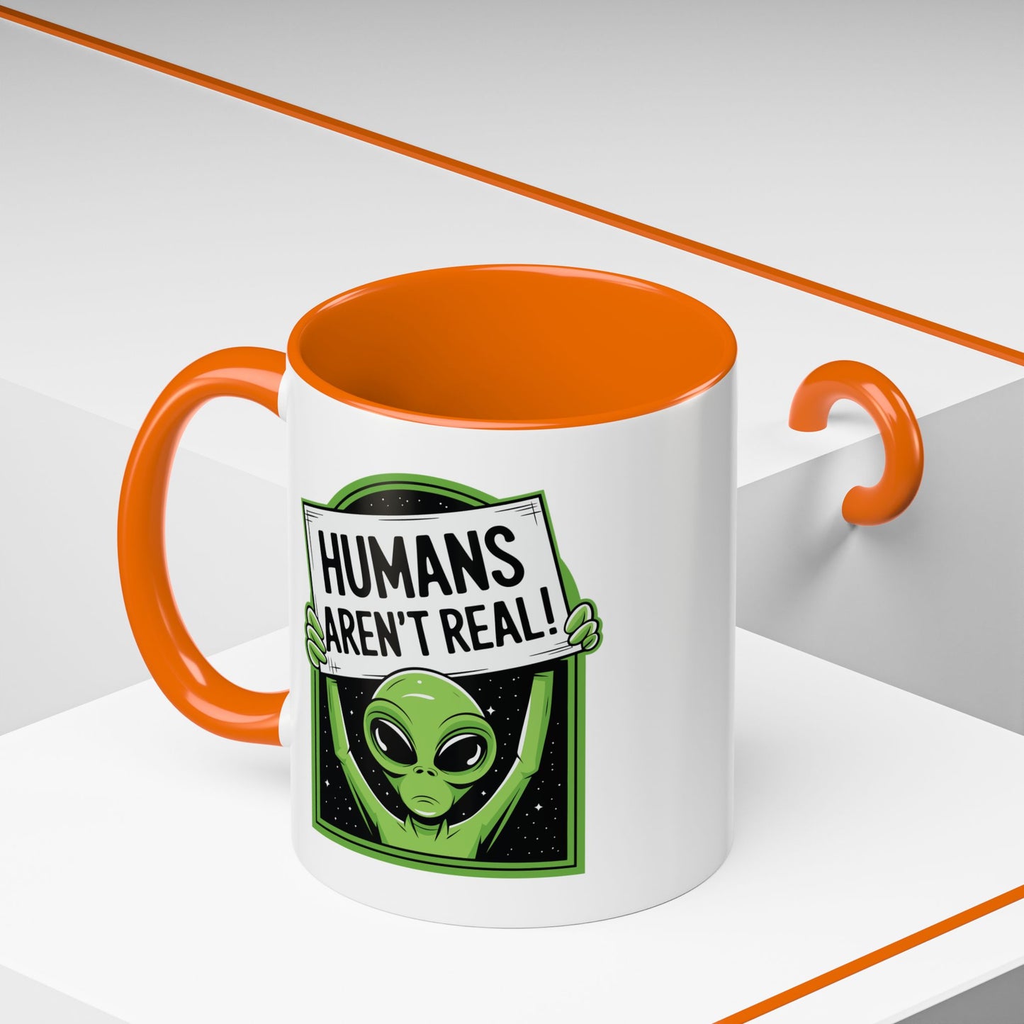 Alien Mug - Humans Aren't Real